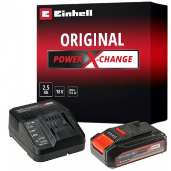 CARREGADOR + BATERIA  EINHELL POWERXCHANGE 2,5 Ah